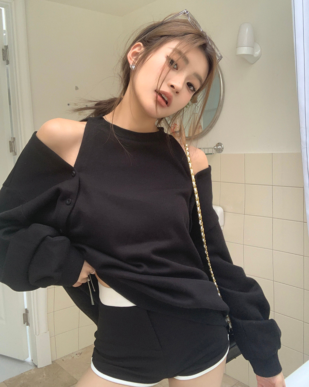 163 cm・45 kg・S size