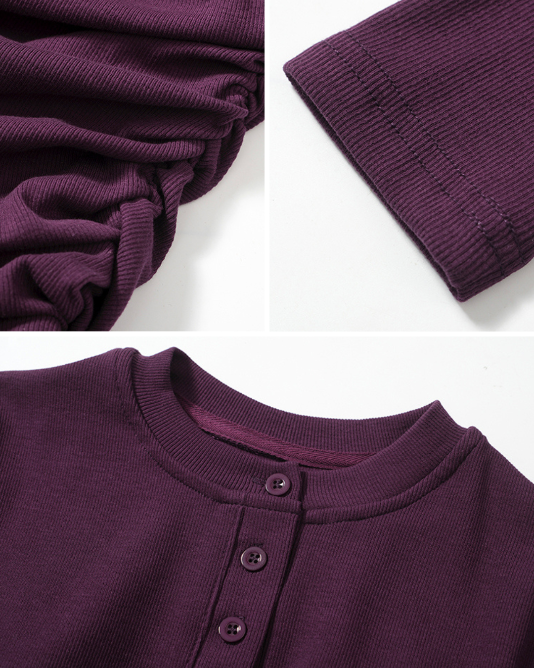 Aubergine Backless Dress