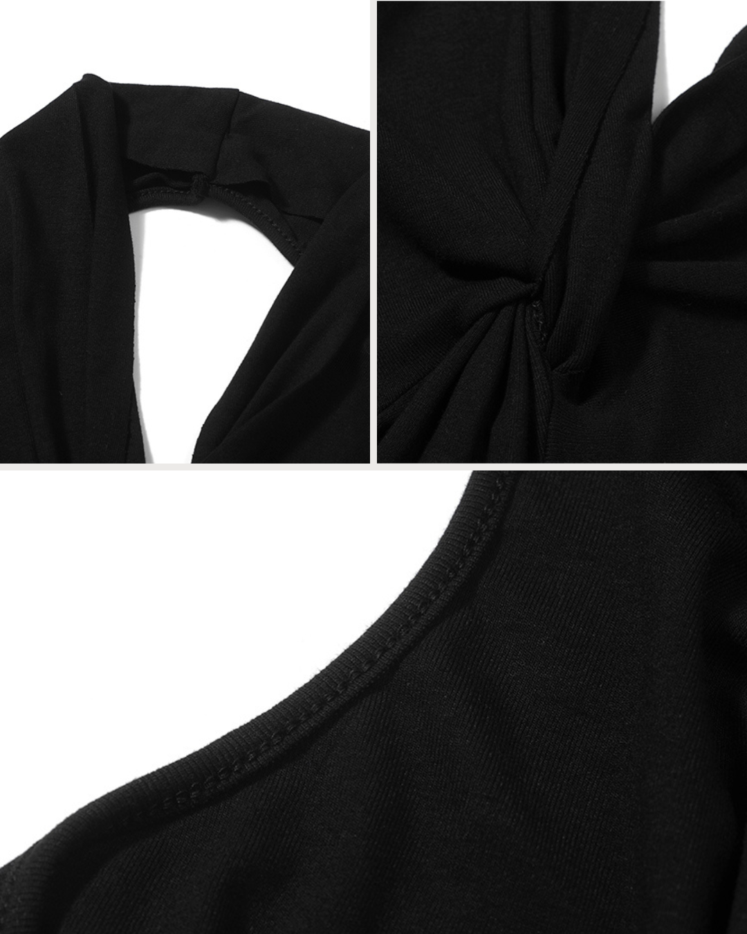 Sienna Halter Drape Maxi Dress