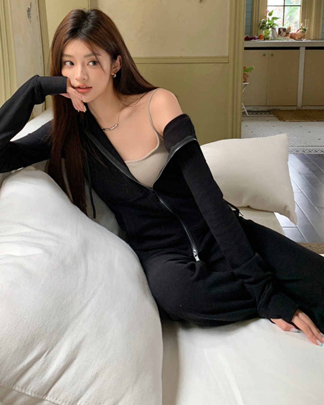 163 cm・45 kg・S size