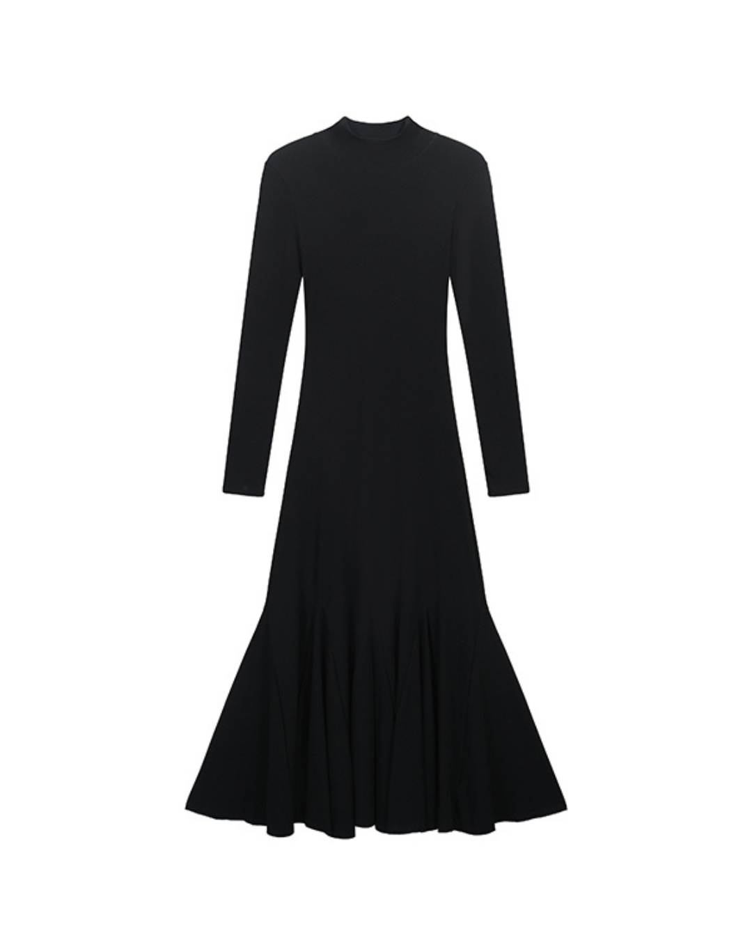 Muse Flow Ribbed Fishtail Dress