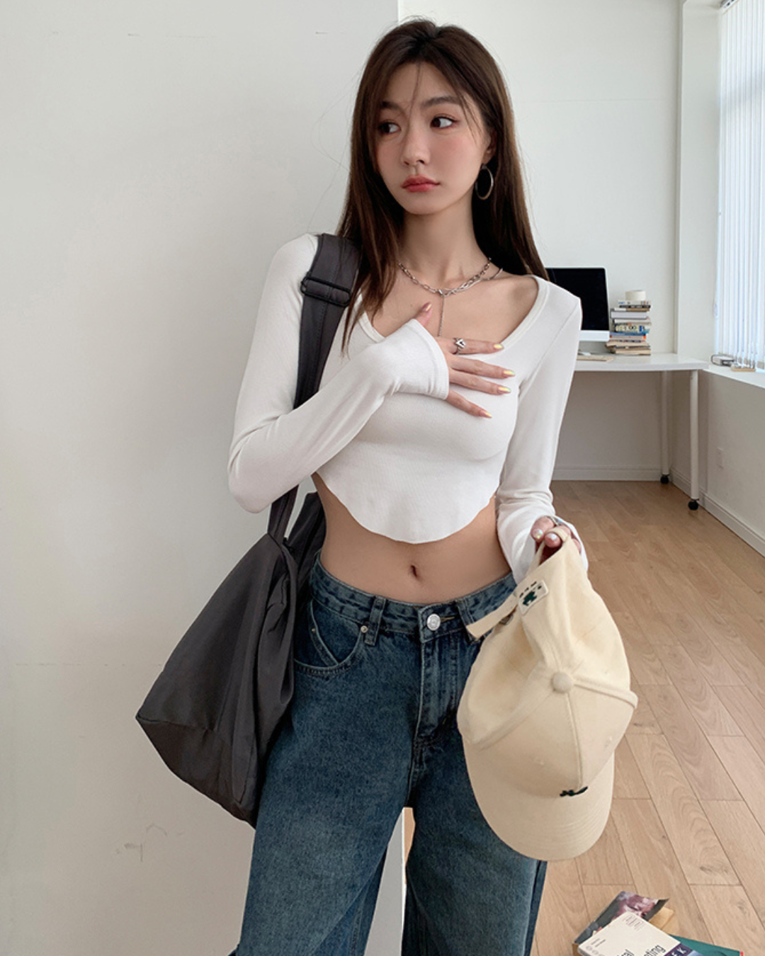 163 cm・45 kg・S size