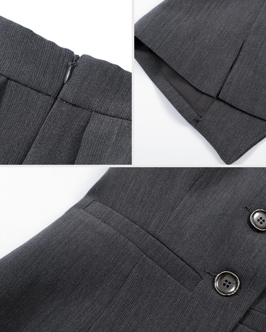 Liora Bow-Tie Pleated Set