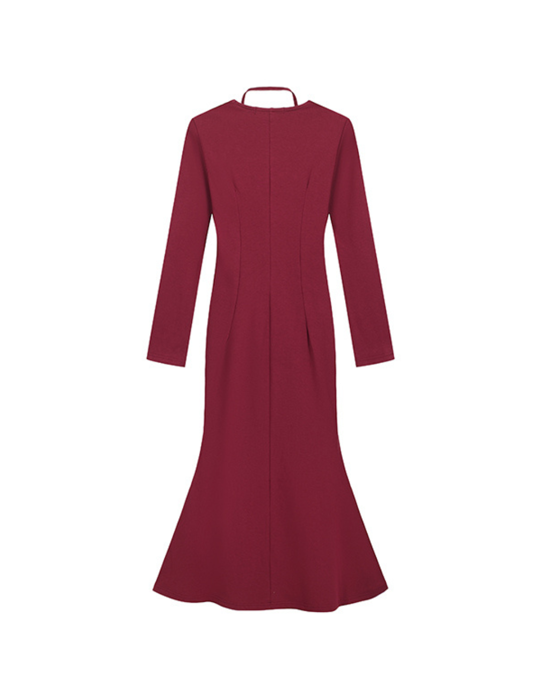 Halo Grace Halter Fishtail Maxi Dress