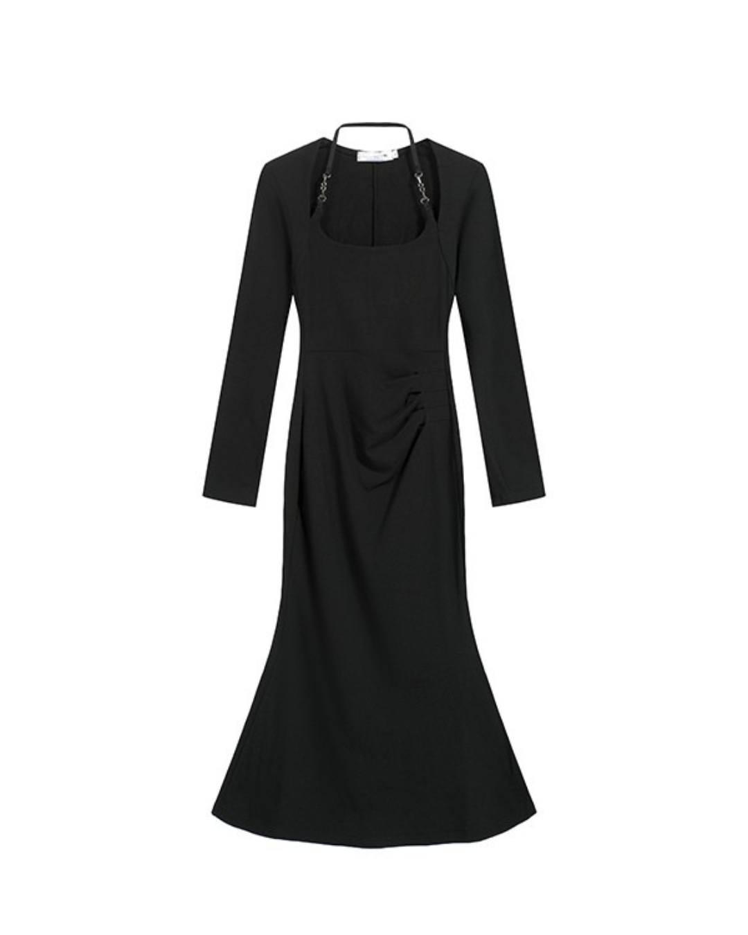 Halo Grace Halter Fishtail Maxi Dress