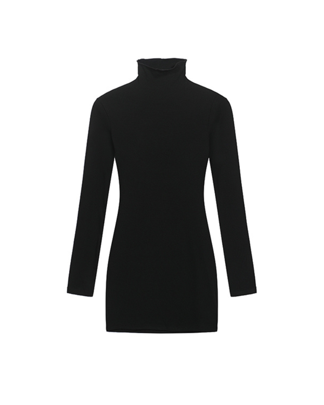 Aria Fleece-Soft Turtleneck Dress