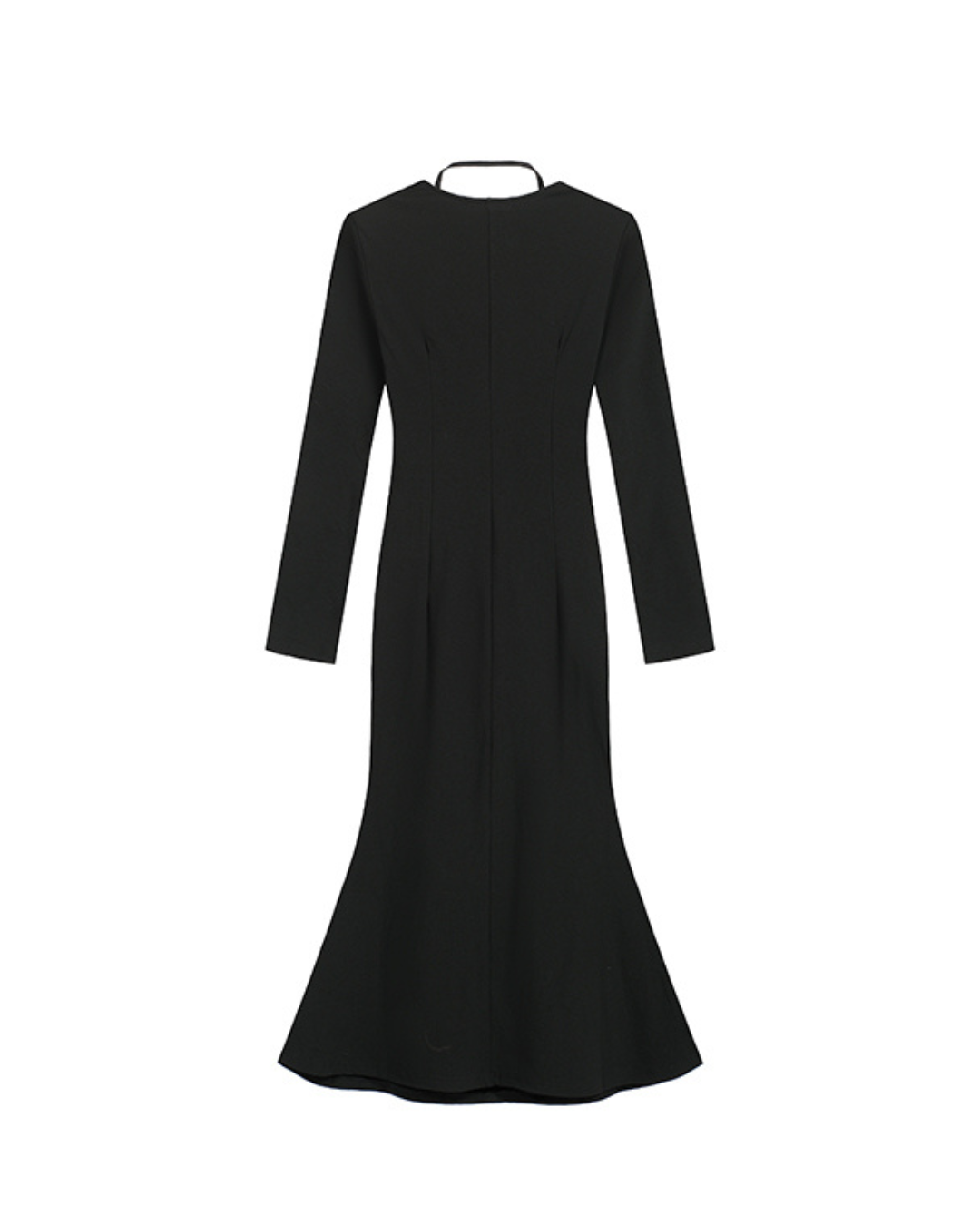 Halo Grace Halter Fishtail Maxi Dress