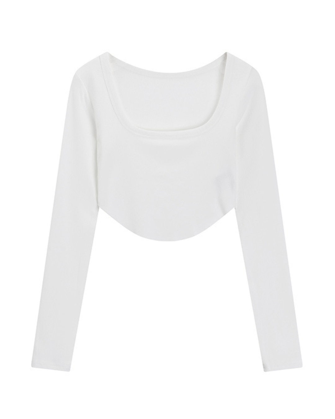 Arca Curve Hem Crop Top