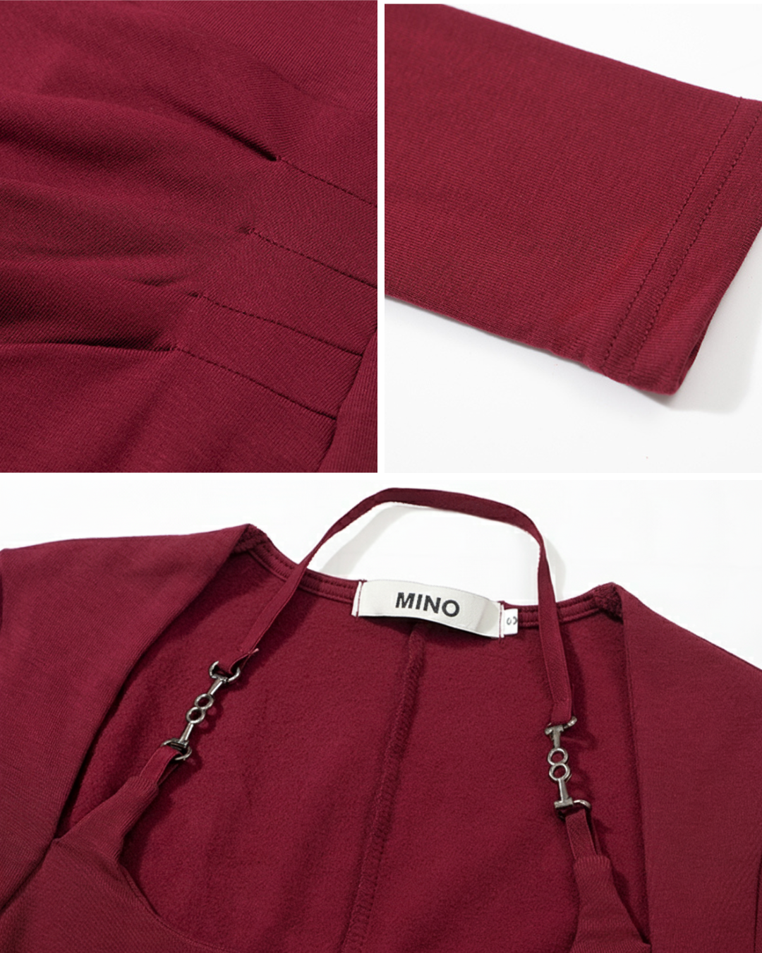 Halo Grace Halter Fishtail Maxi Dress