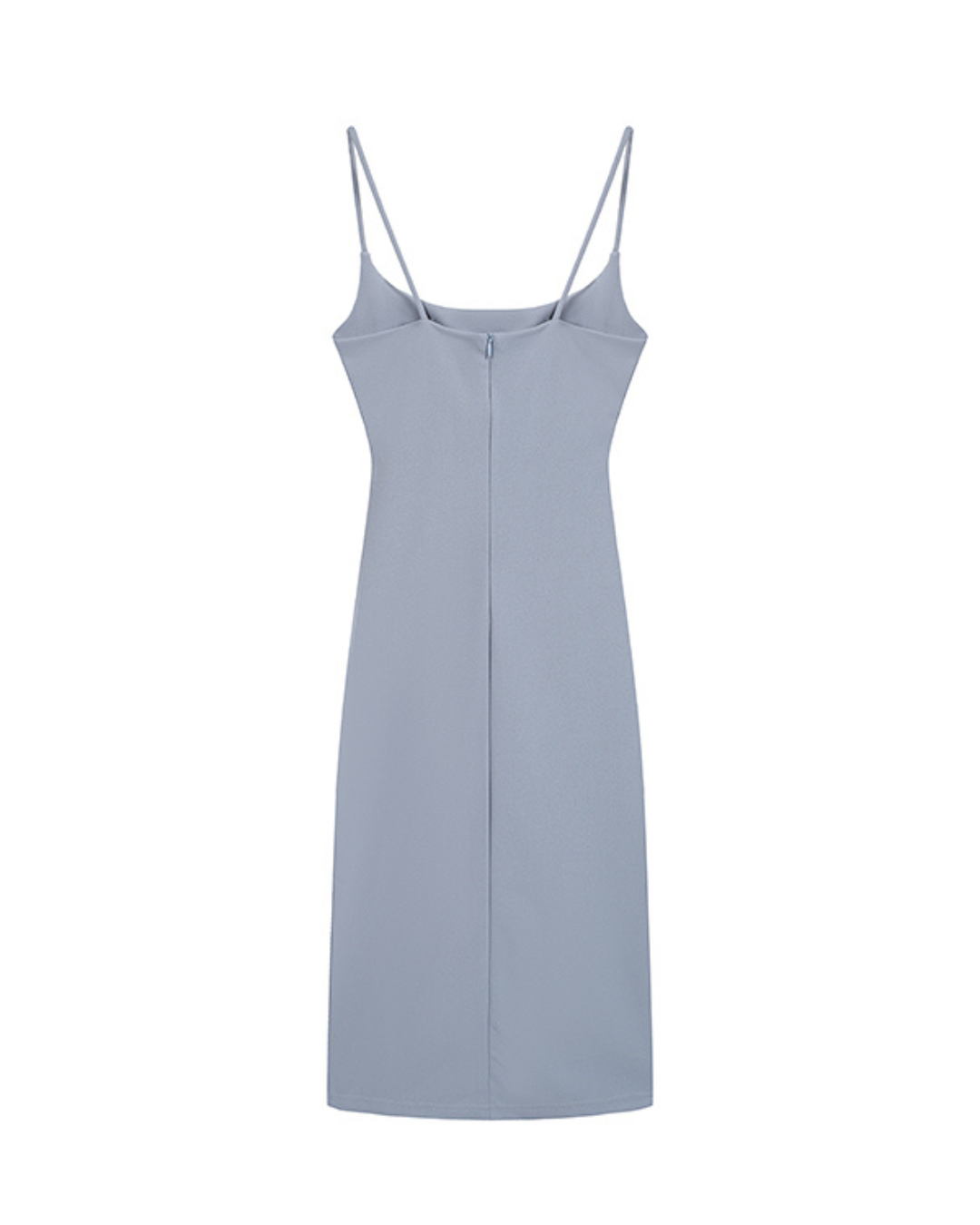 Liora Ruched Satin Midi Dress