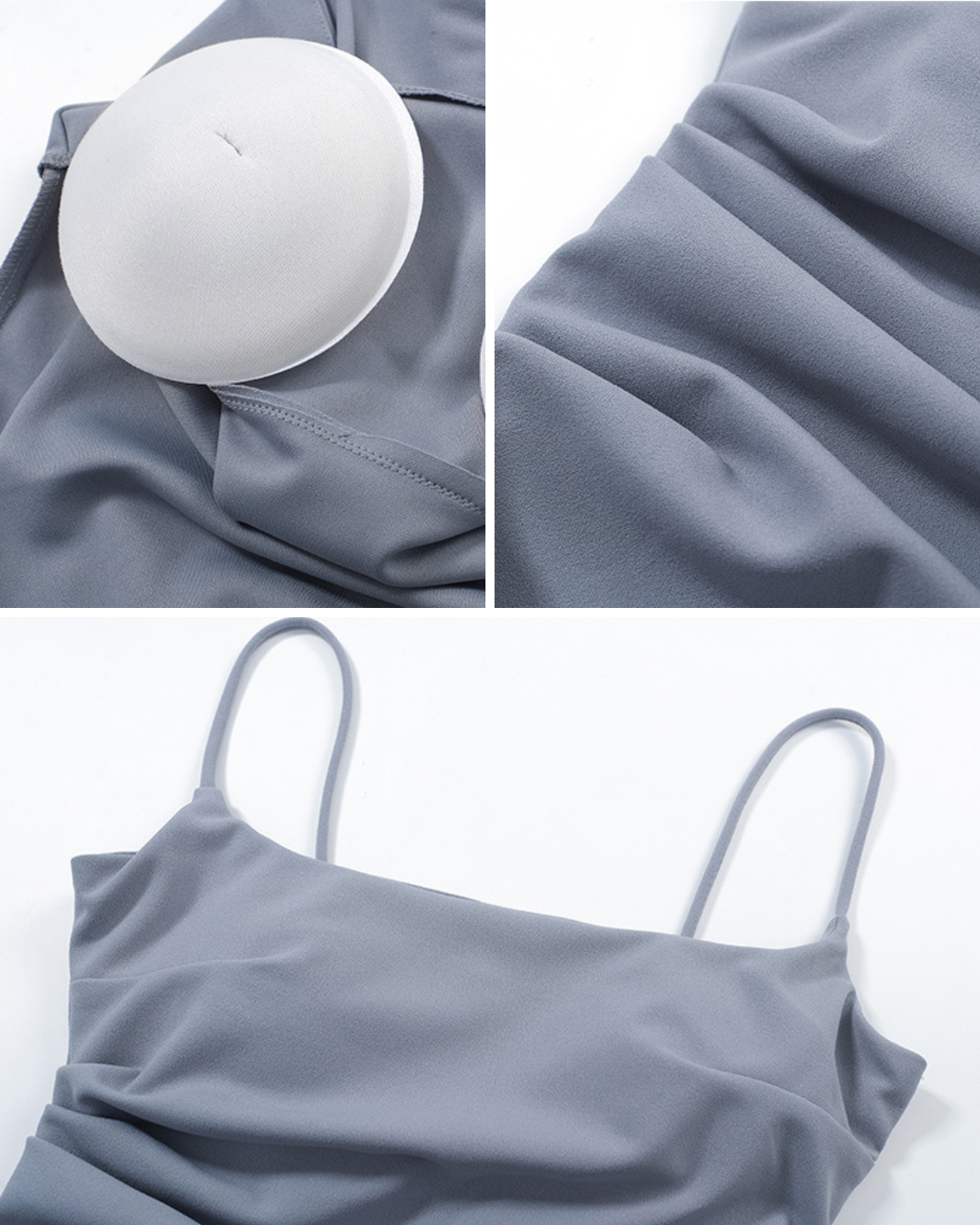 Liora Ruched Satin Midi Dress