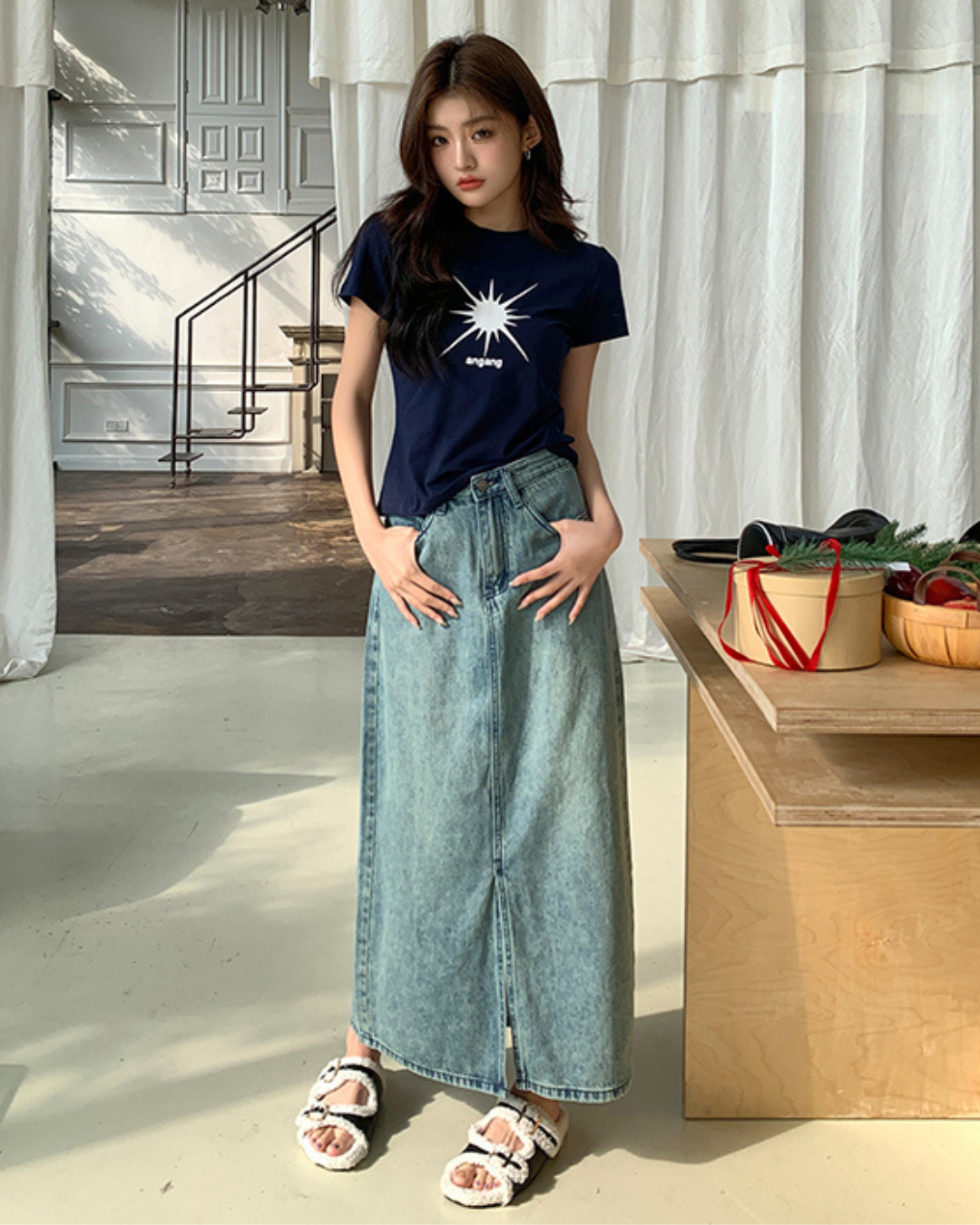 163 cm・45 kg・S size