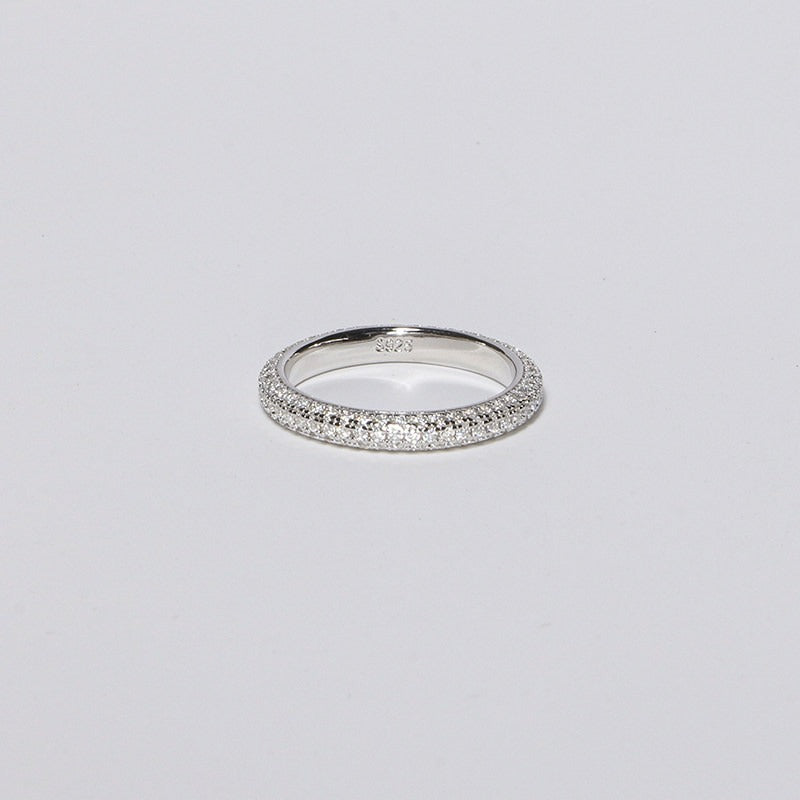 Oval Halo Ring Set