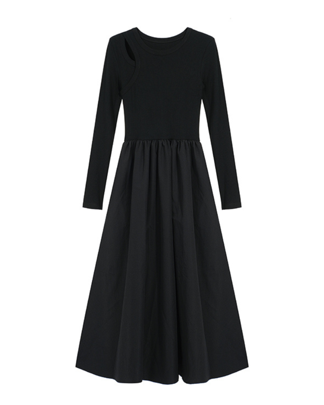 Eclat Knit Cutout Slim Maxi Dress