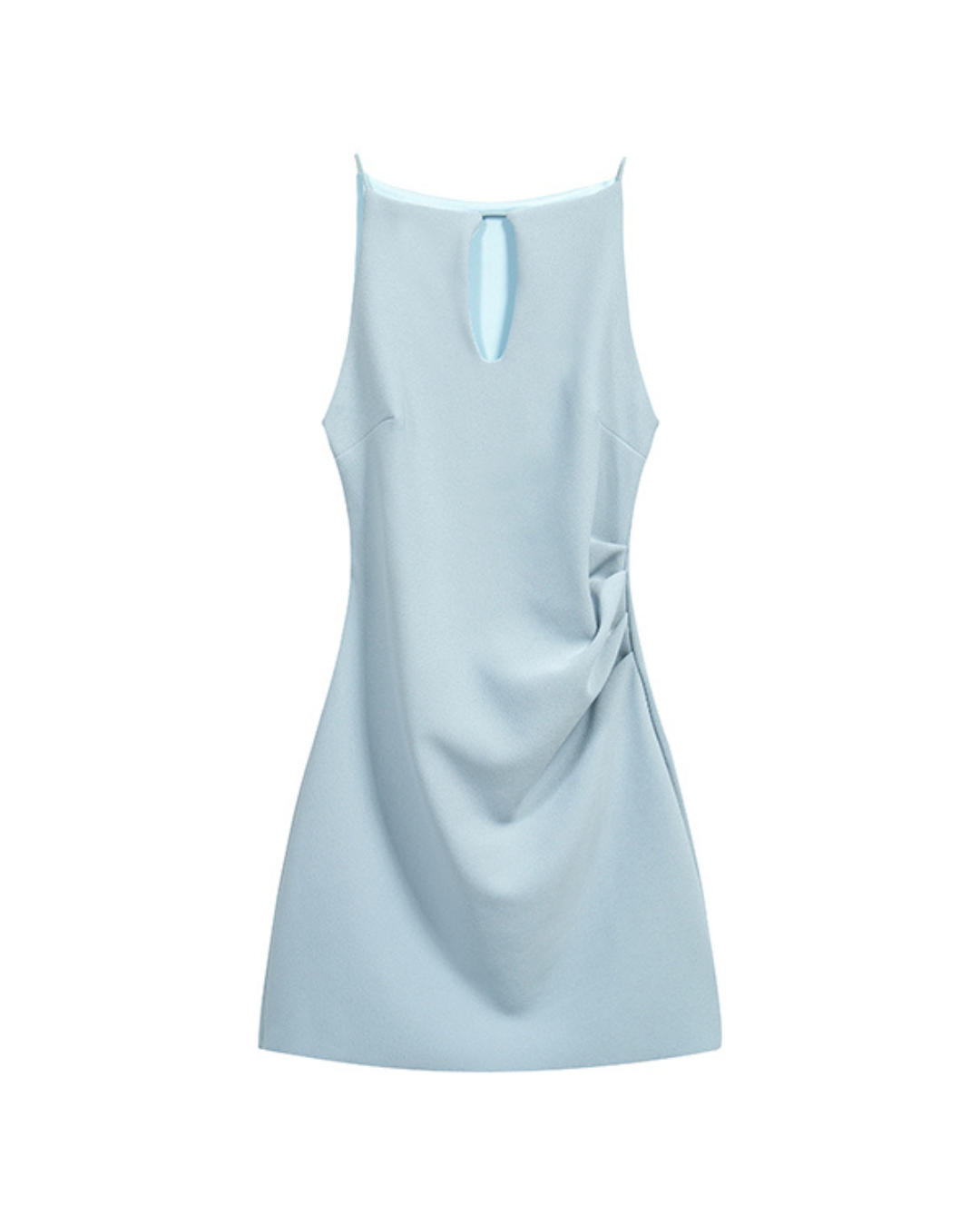 Sloane Ruched Keyhole Dress