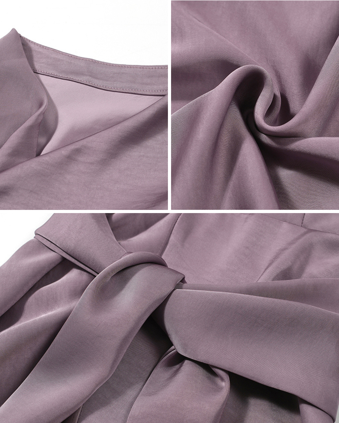 Amara Cowl Satin Dress