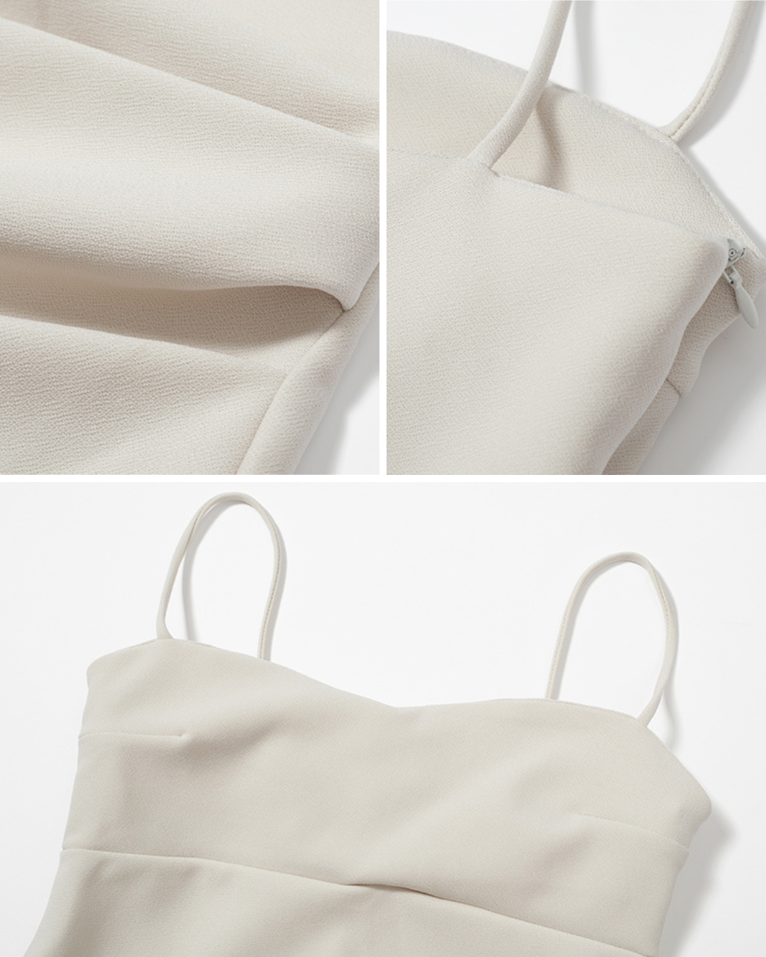 Lilia Minimalist Satin Slip Dress