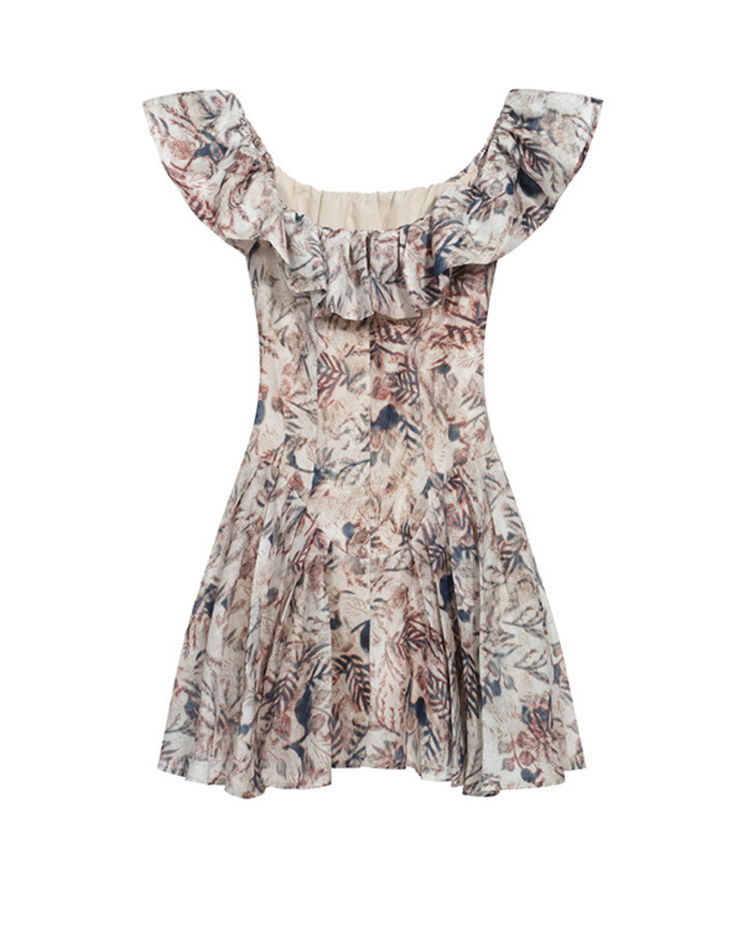 Amélie Floral Off-Shoulder Dress