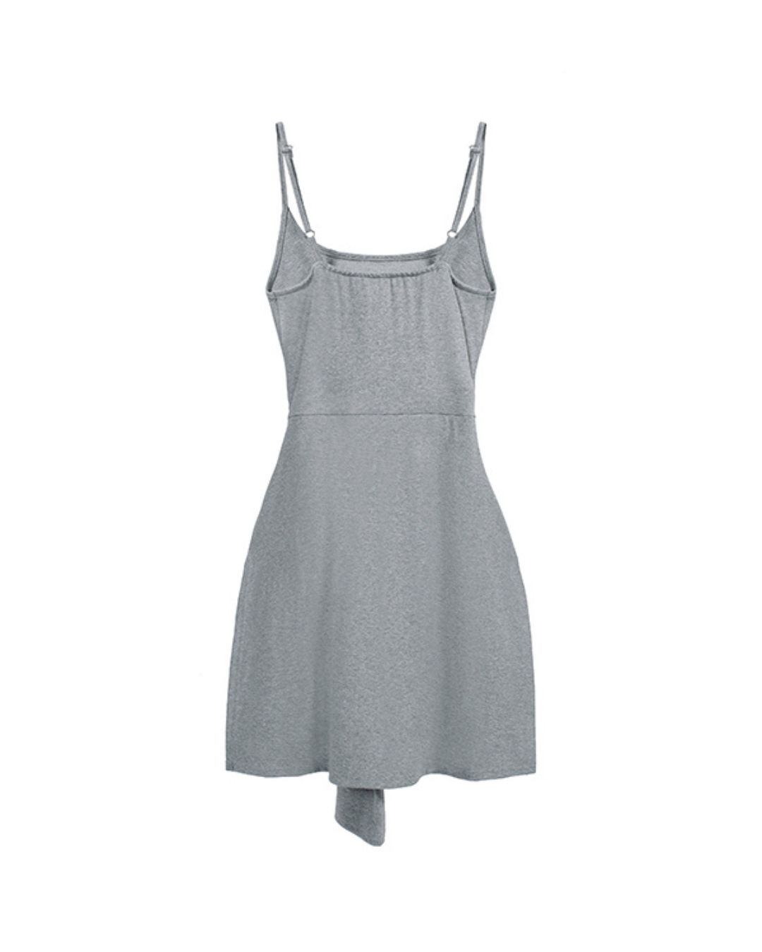 Aria Tie-Waist Layered Mini Dress