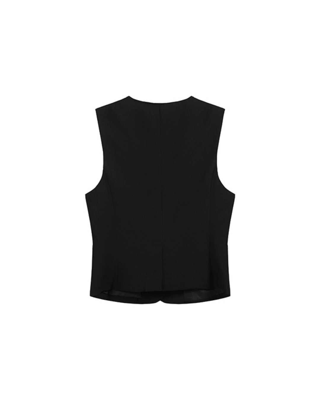 Celeste Black Vest