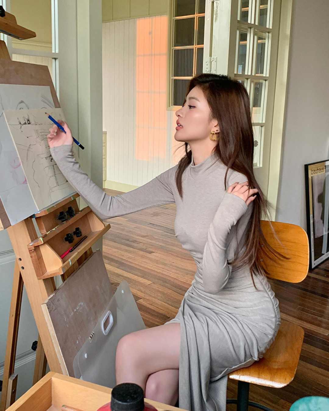 163 cm・45 kg・S size