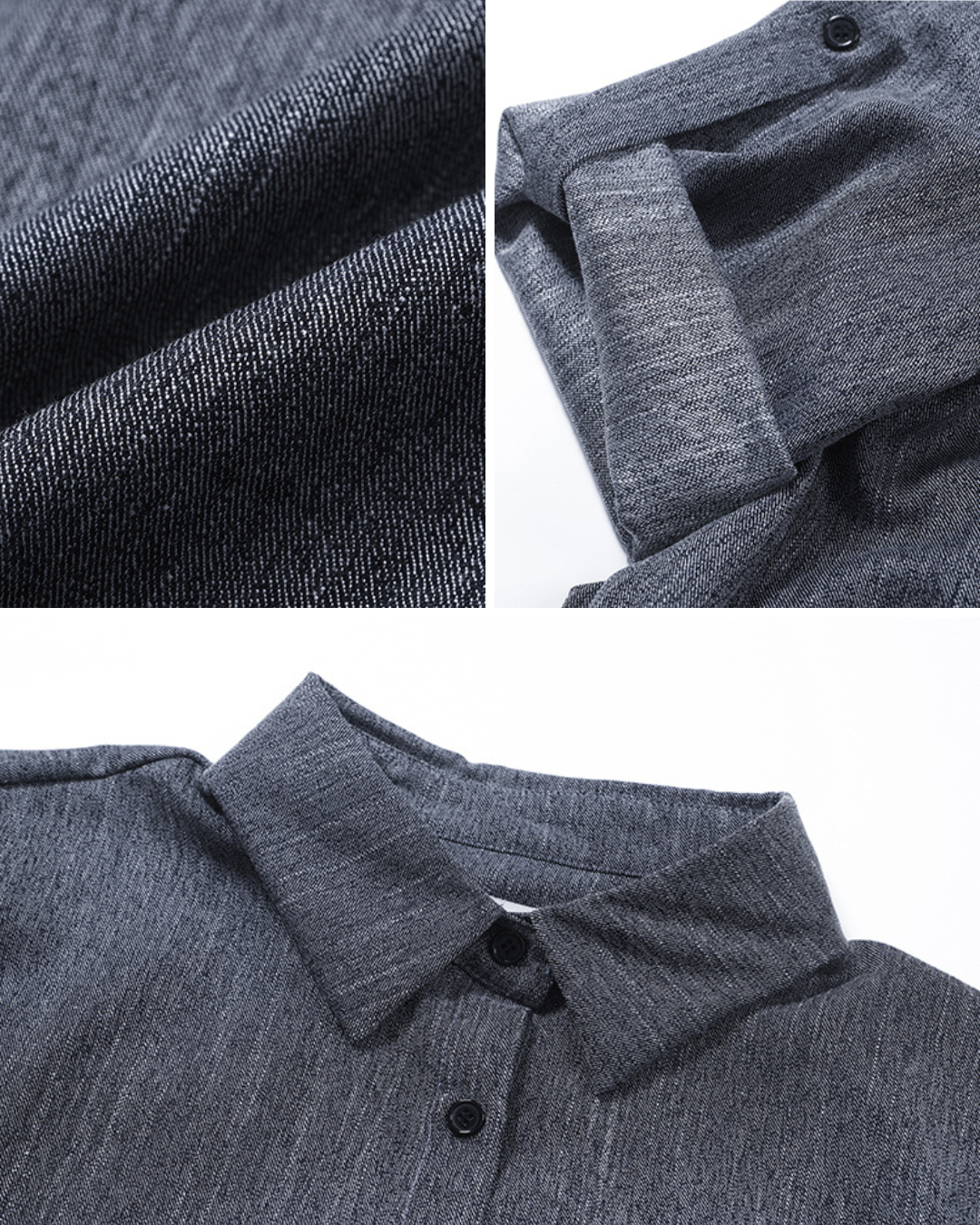 Denim Grace Two-Piece Set