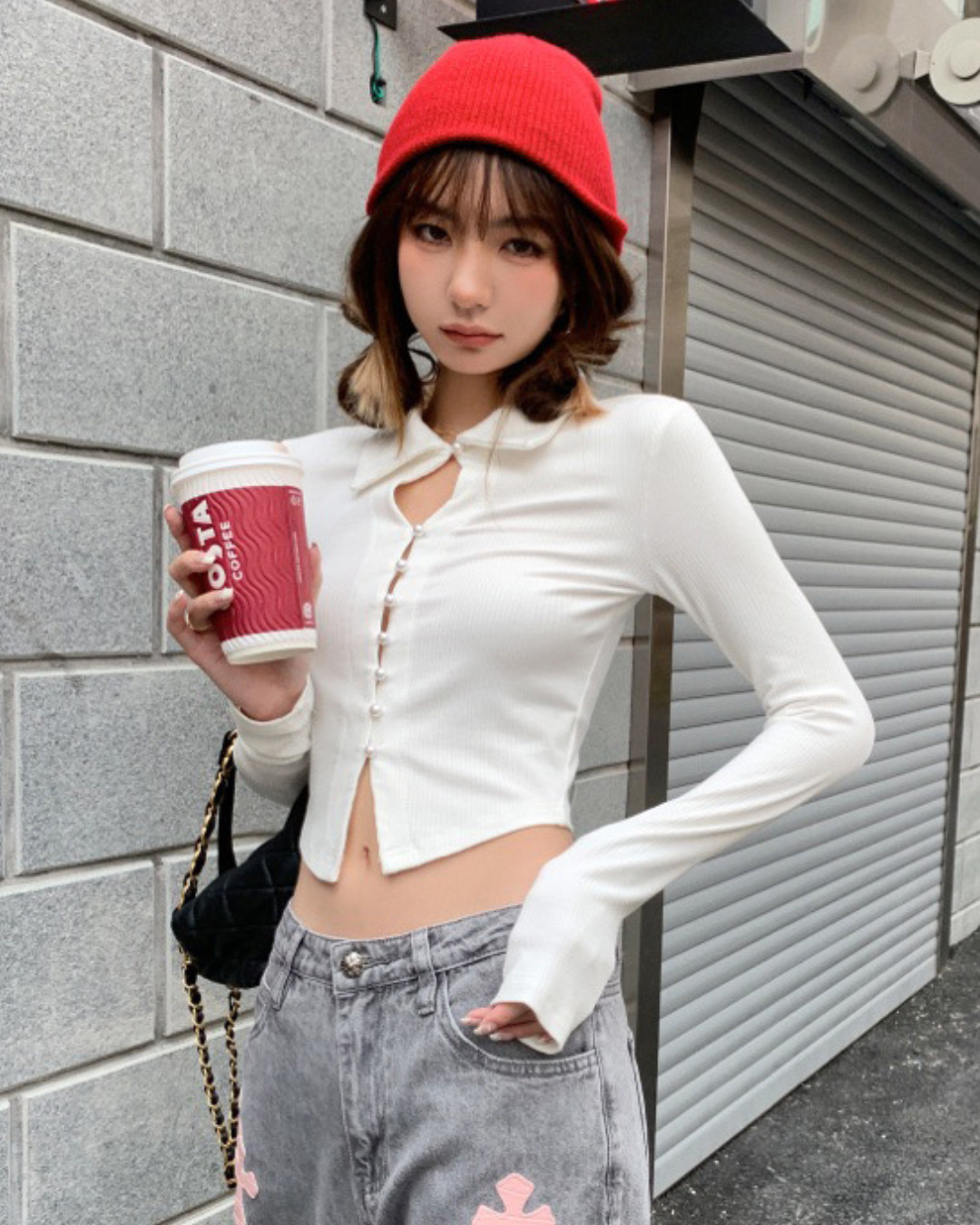 163 cm・46 kg・S size