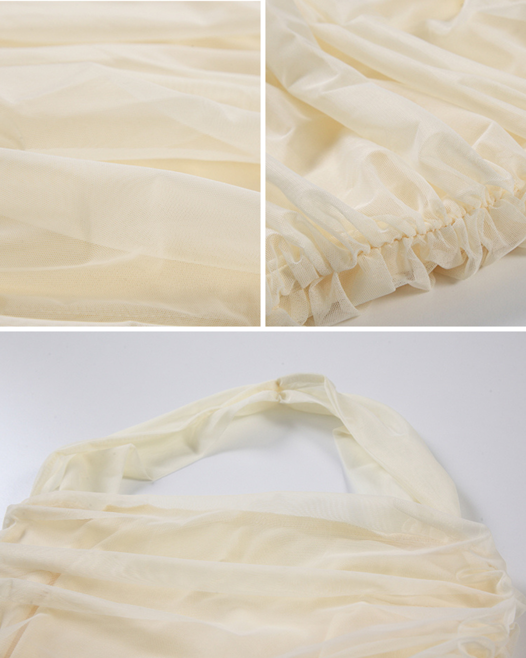 Sera Mesh Halter Dress