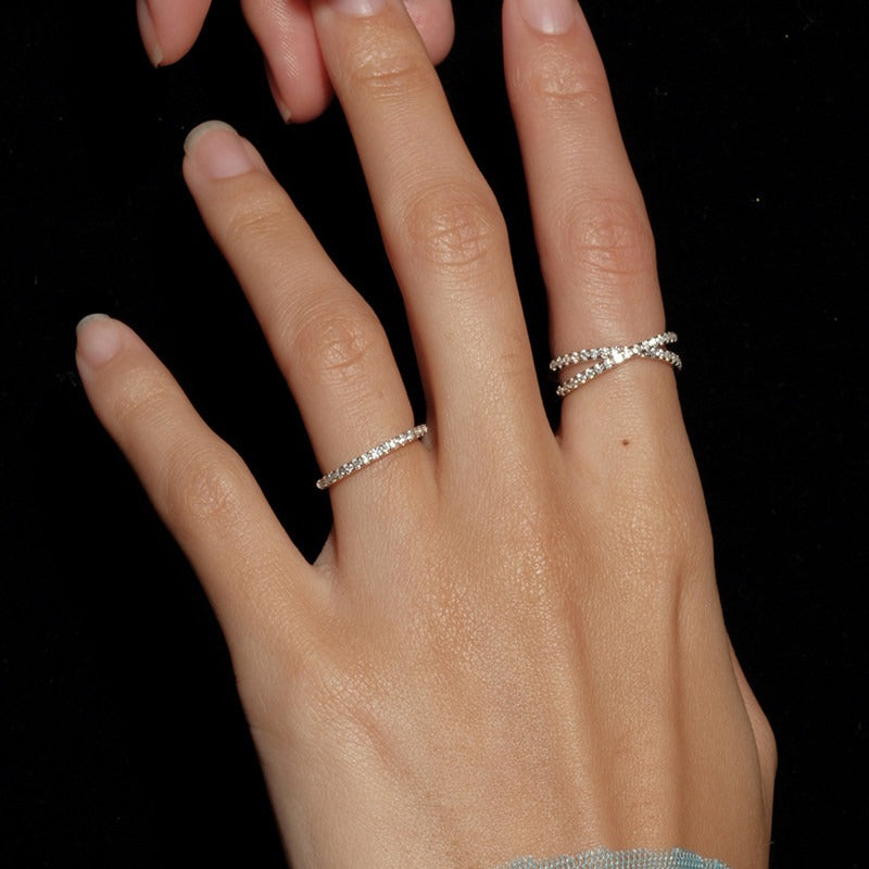 Infinity Duo Ring Set