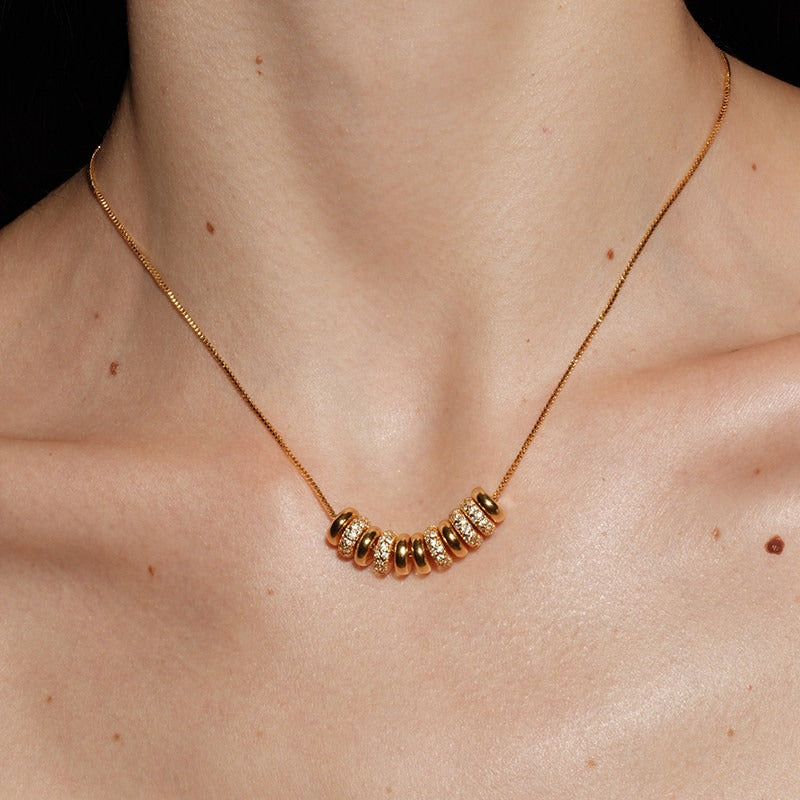 Stacked Bead Necklace