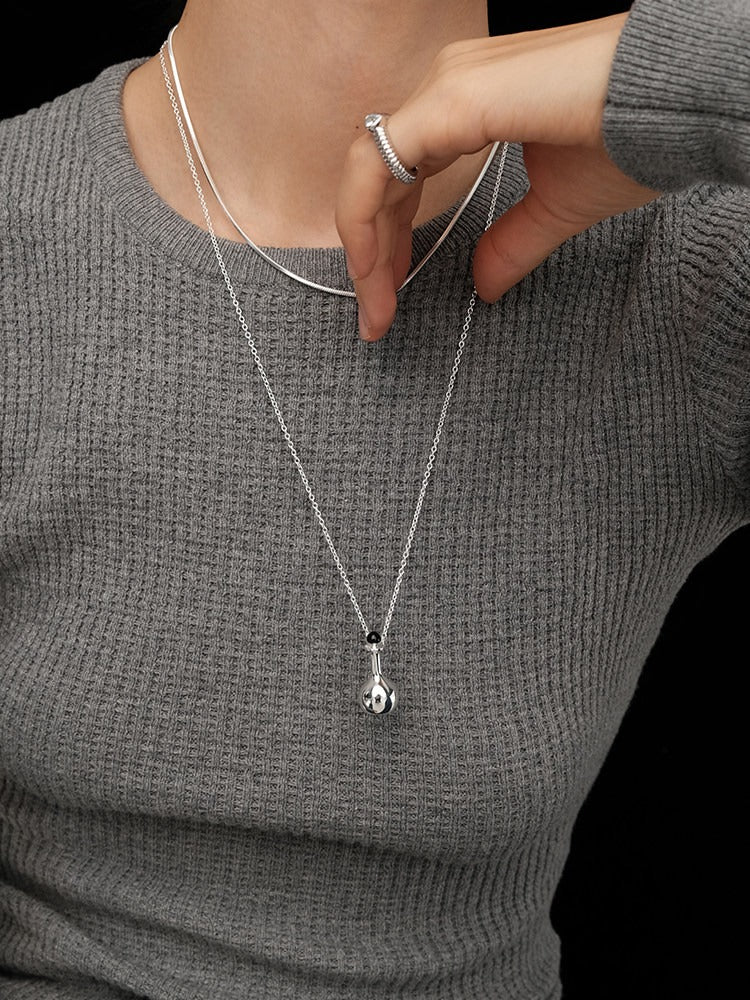 Layered Drop Necklace Set
