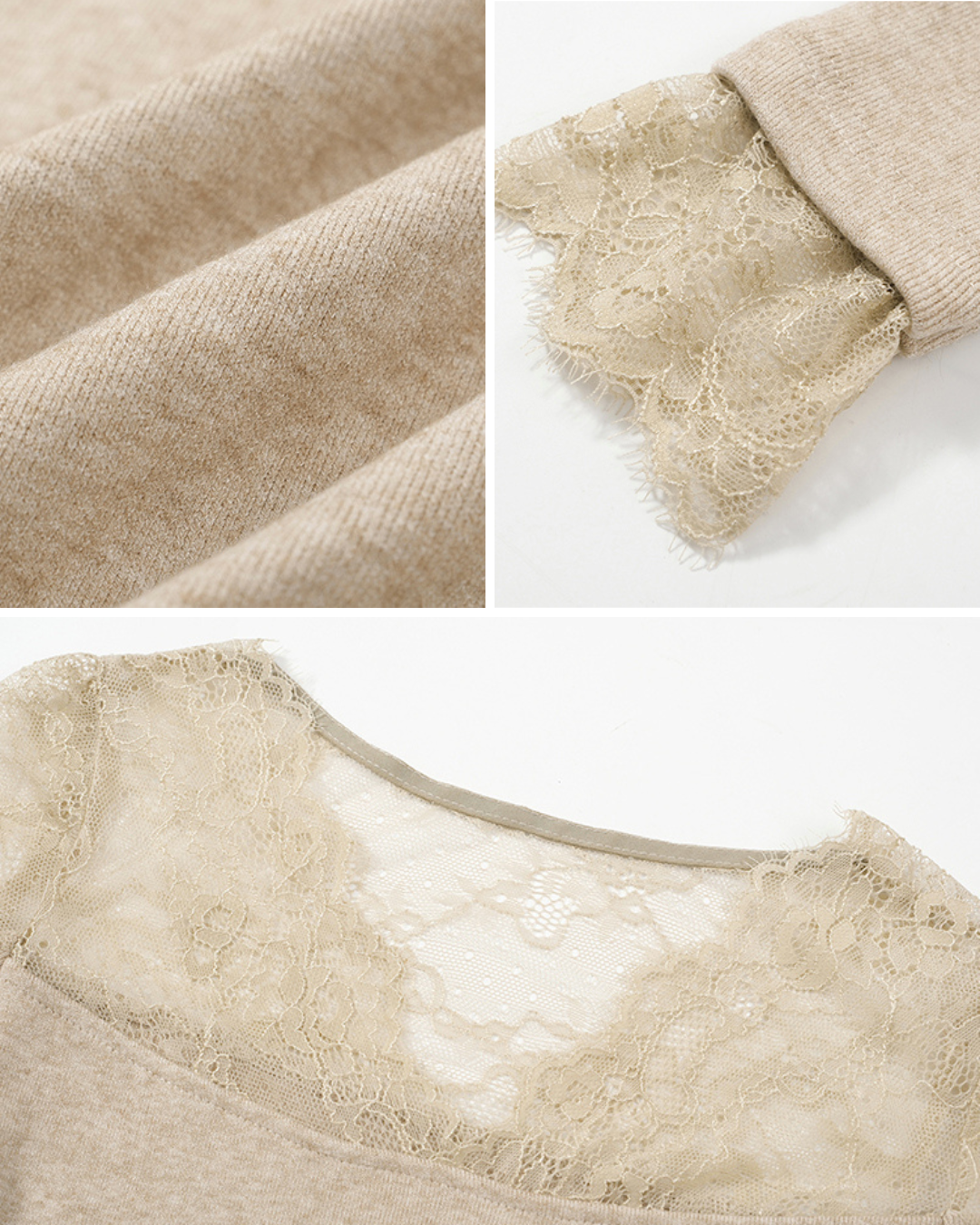 Velisse Lace V-Neck Mermaid Dress