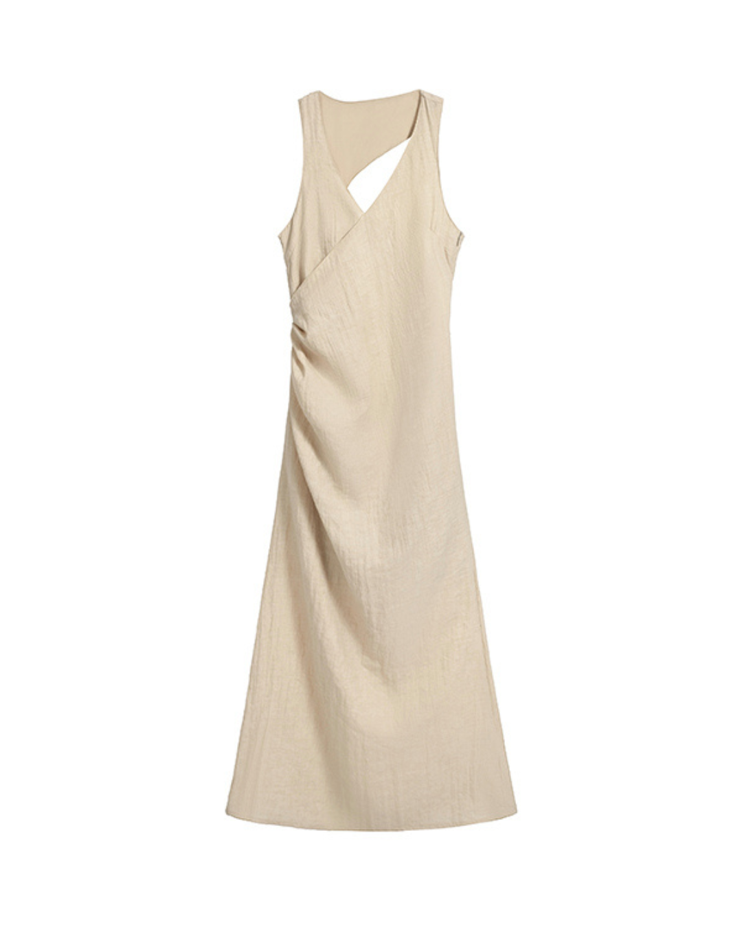 Isla Backless Satin Dress