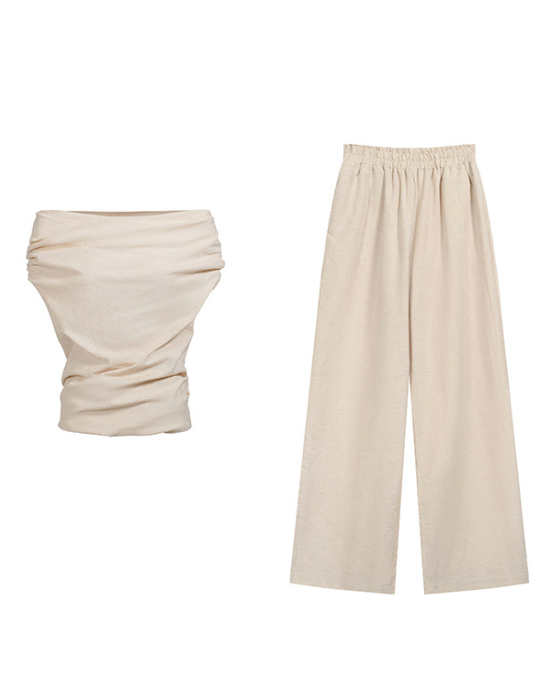 Lune Off-Shoulder Two-Piece Set