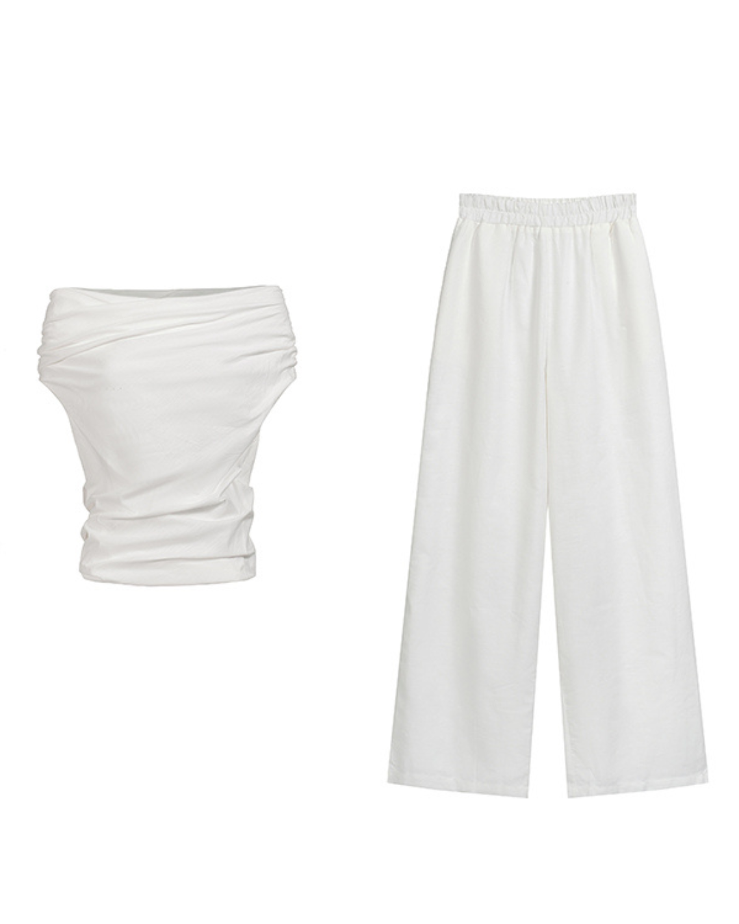 Lune Off-Shoulder Two-Piece Set