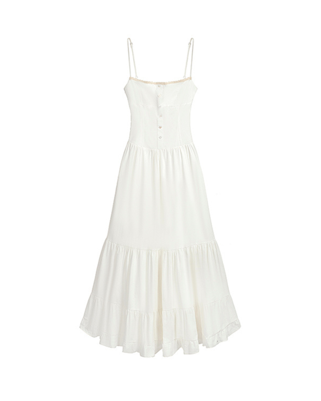 Cotton Whitelily Maxi Dress