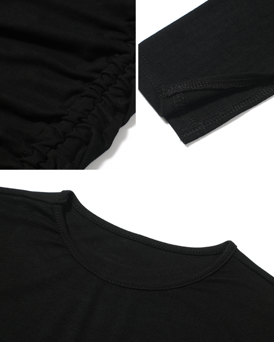 Sculpted Grace Ruched Bodycon Dress