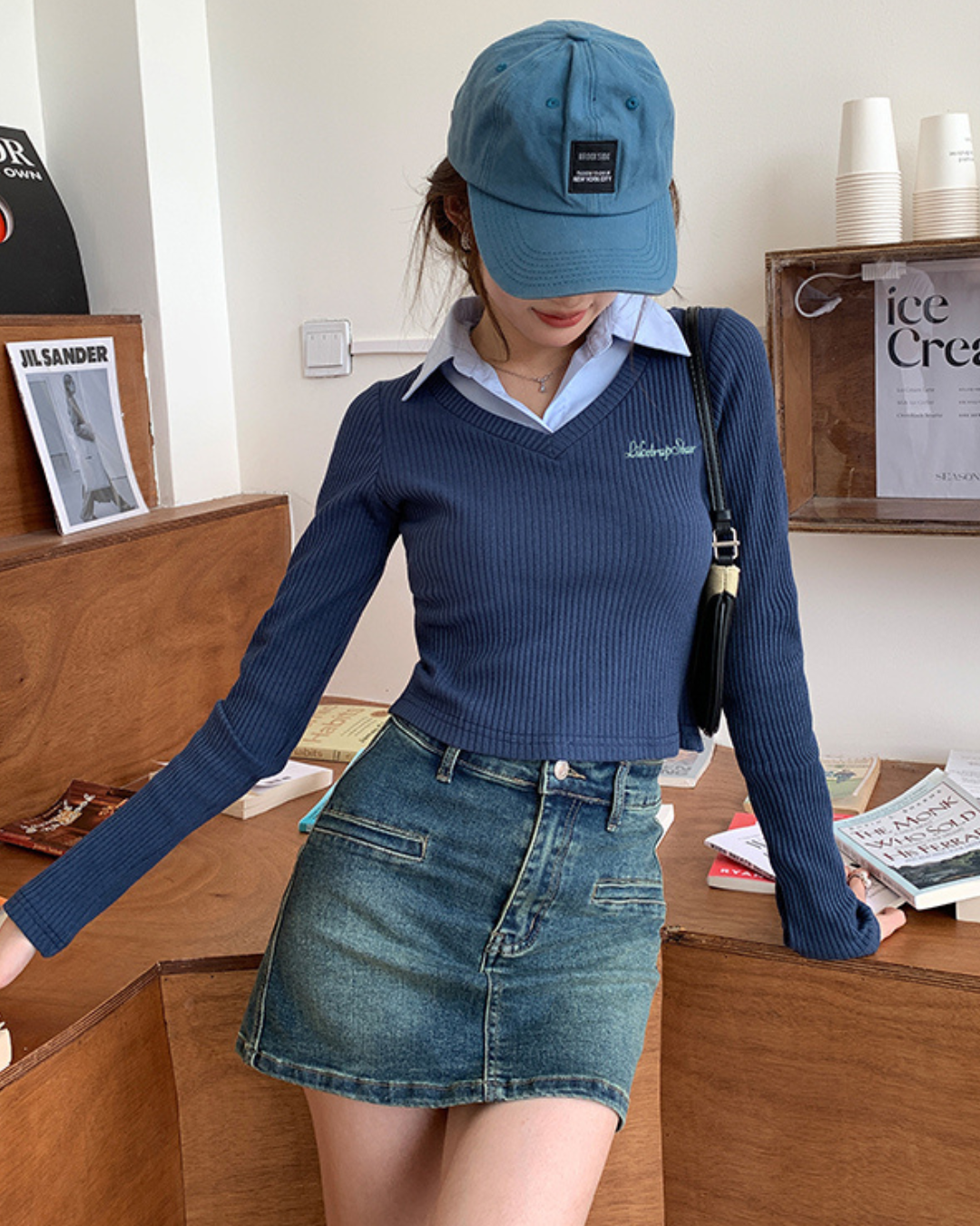 163 cm・45 kg・S size