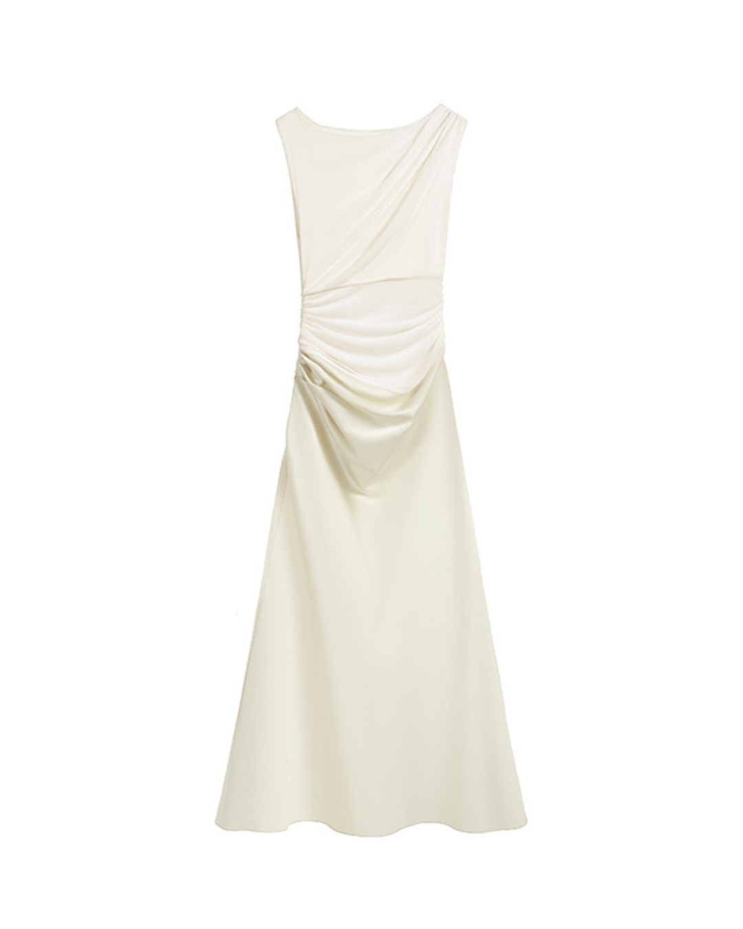 Celeste Mesh & Satin Mermaid Dress