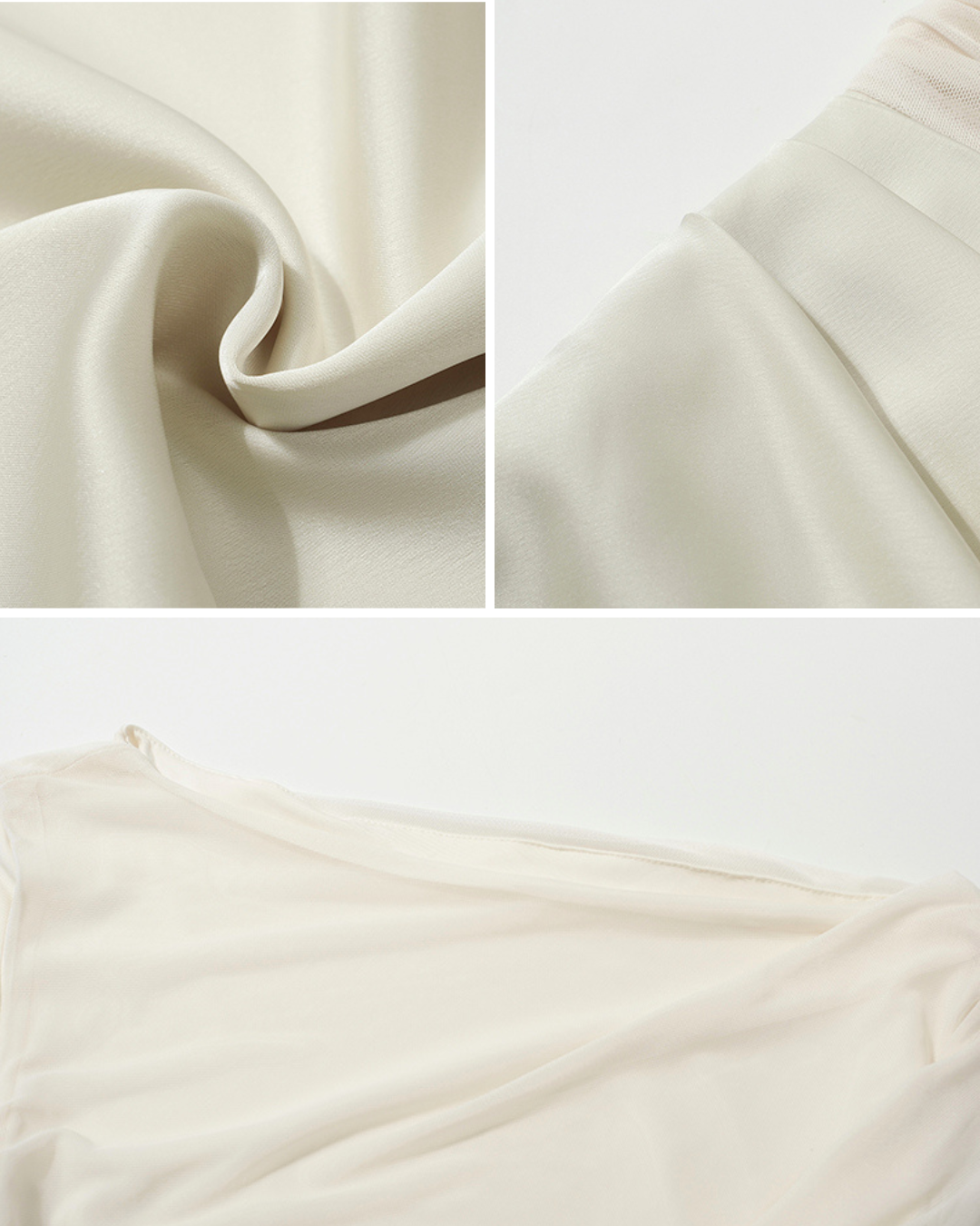 Celeste Mesh & Satin Mermaid Dress