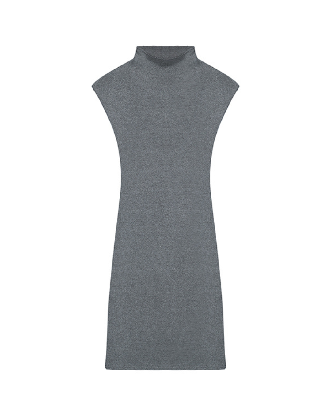 Elise Ribbed High-Neck Bodycon Mini Dress