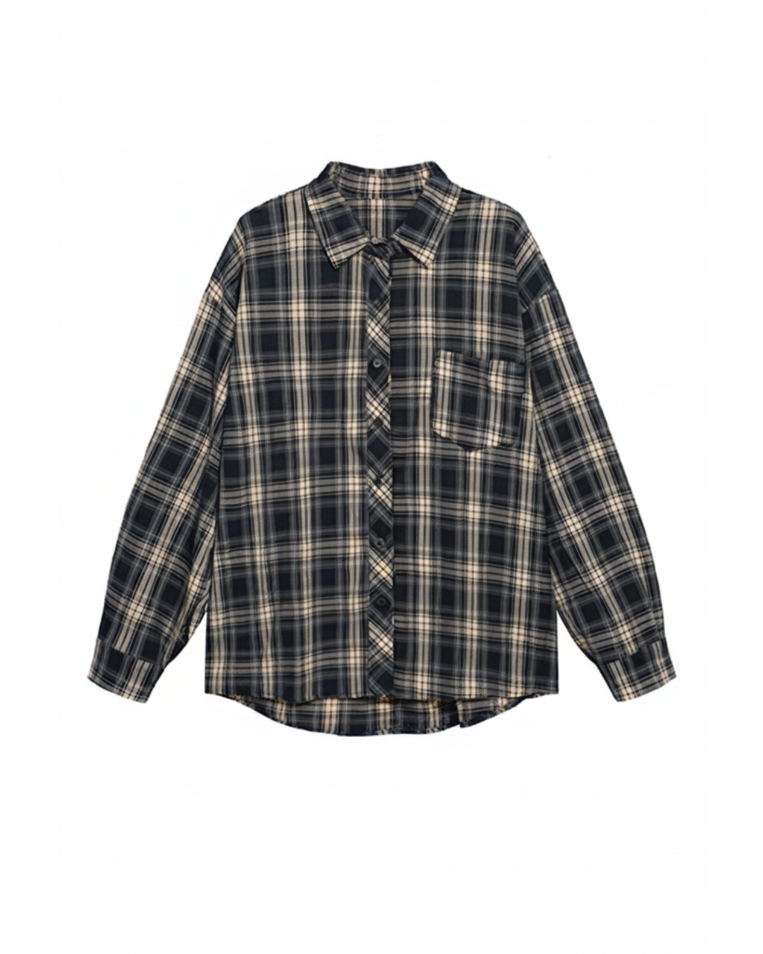 Riley Oversized Plaid Shirt