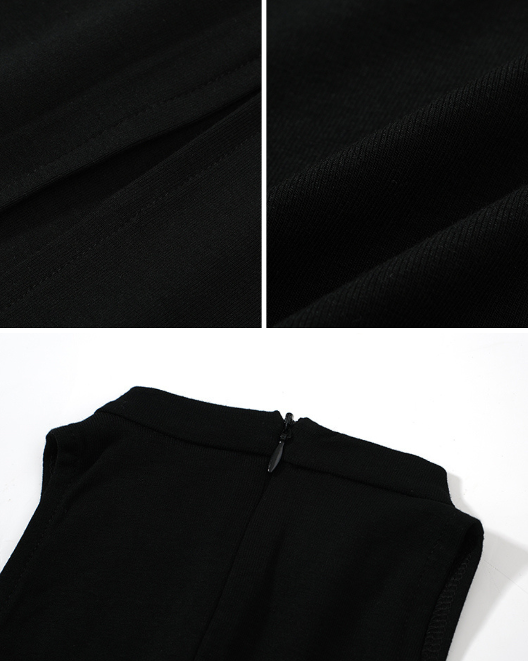 Evana Sleeveless High-Neck Split Maxi Dress