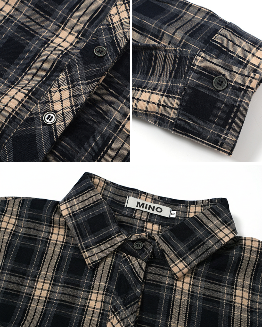 Riley Oversized Plaid Shirt