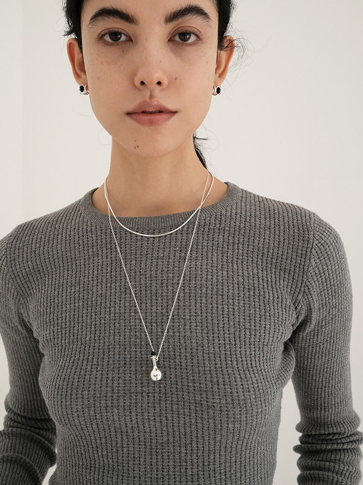 Layered Drop Necklace Set