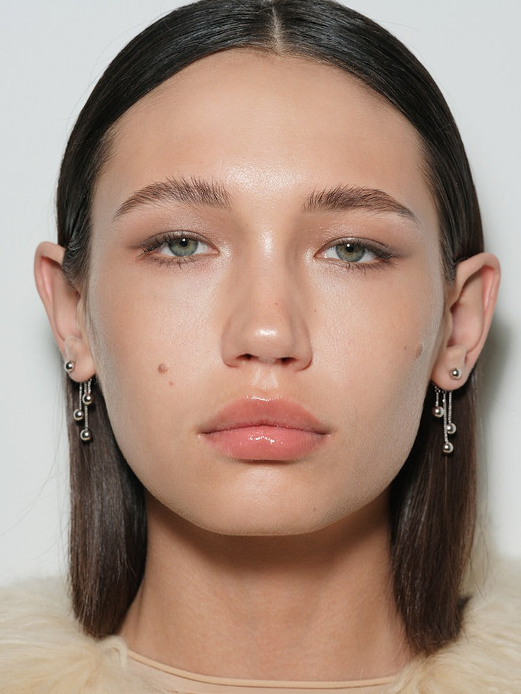 Cascade Sphere Drop Earrings