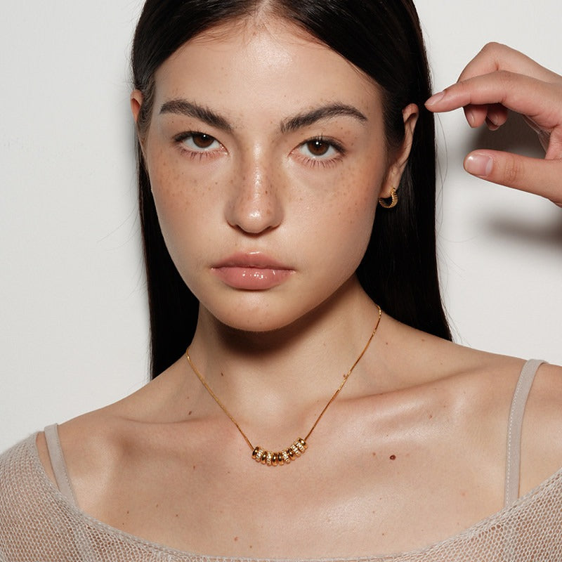 Stacked Bead Necklace