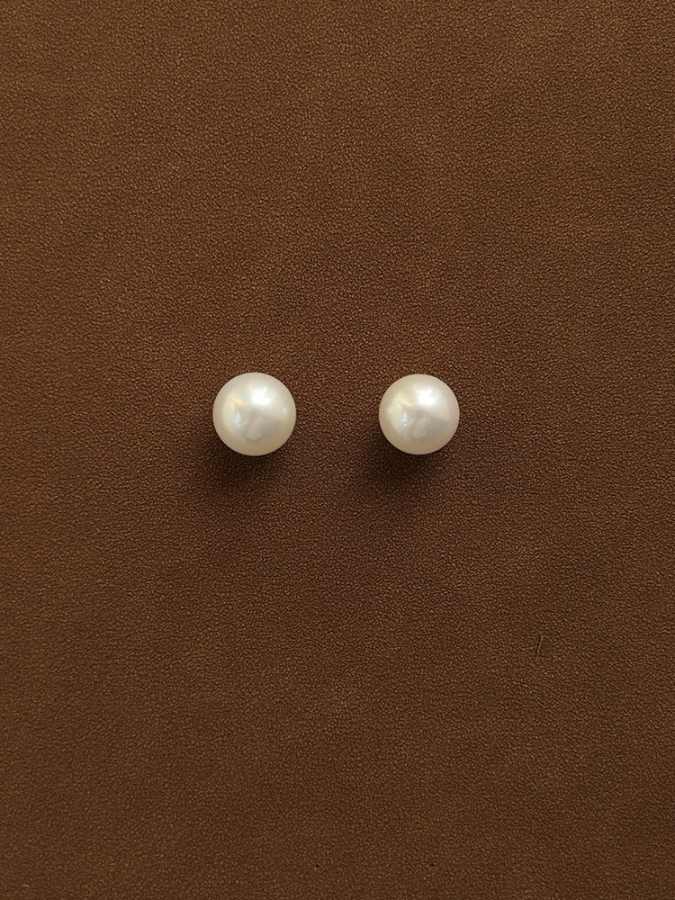 Pearl Stud Earrings