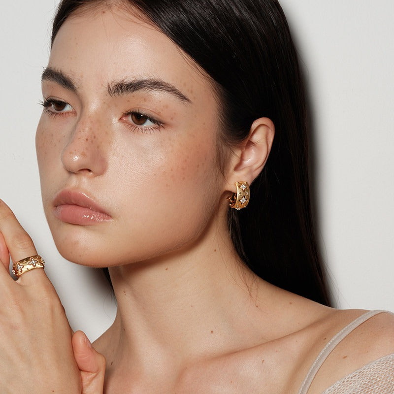 Stellar Relief Hoops