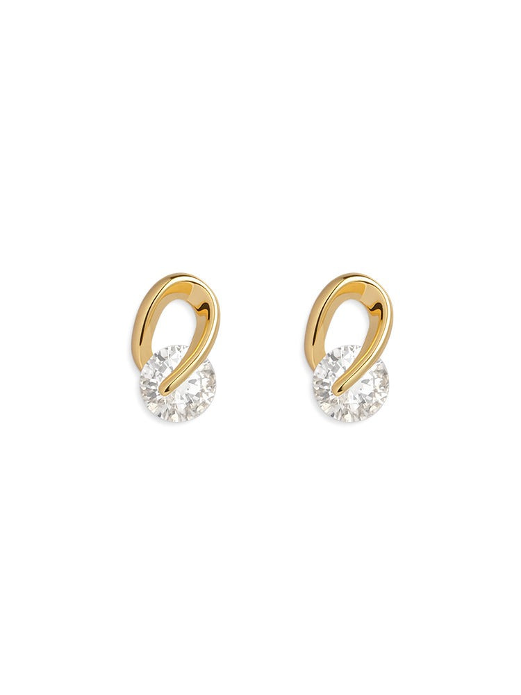 Embrace Solitaire Studs